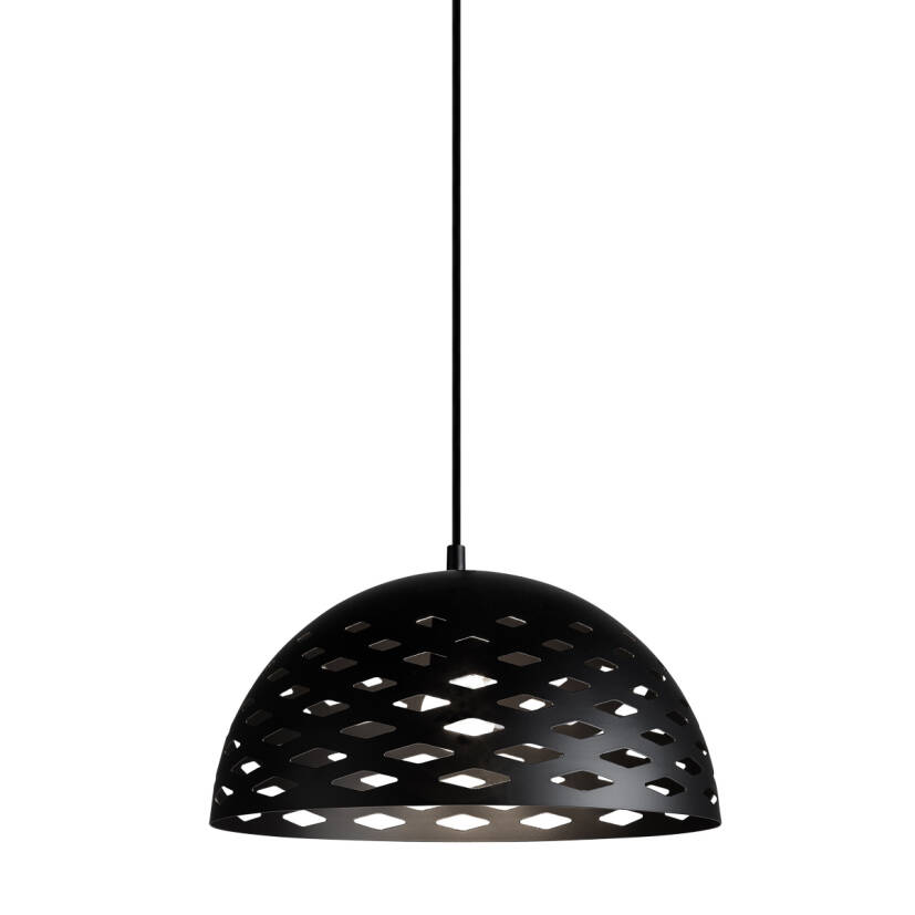 Italux Armand MDM-3129/1 BK lampa wisząca czarny E27 1x40W IP20 30cm